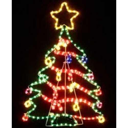 75 CM. LED COLOURFUL CHRISTMAS TREE